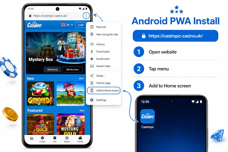 Casimpo Android App